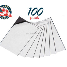 Magnetic paper sheets